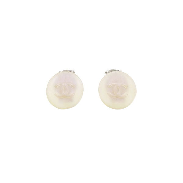 CHANEL VINTAGE EARRINGS COCO MARK AURORA ACCESSORY 00C 90261181 - PURPOSE