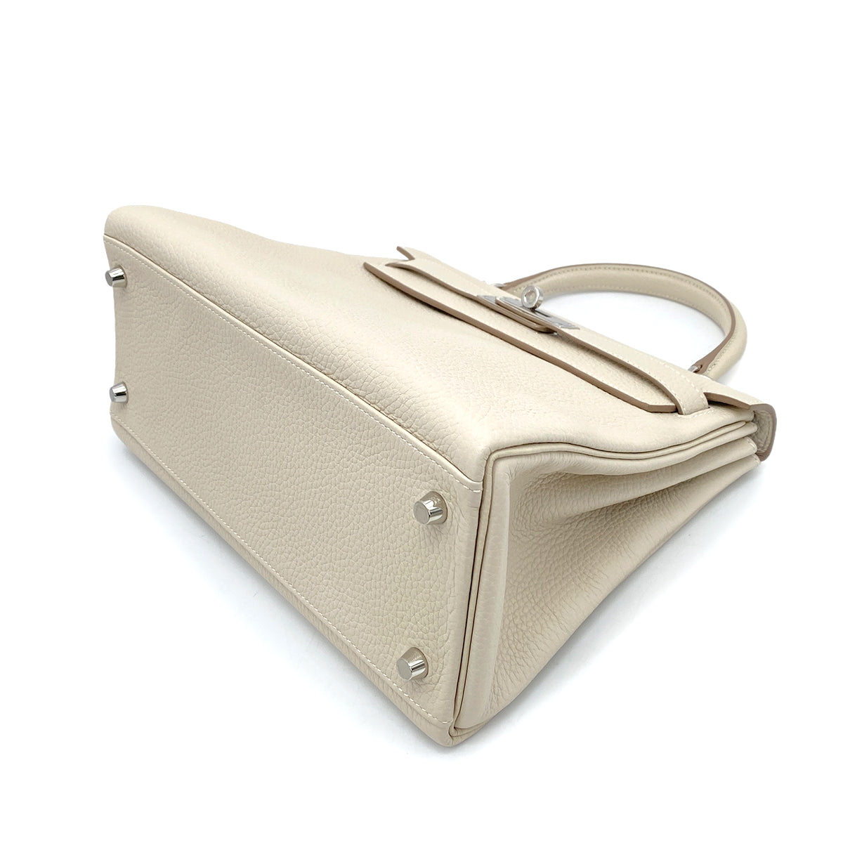 HERMES KELLY 28 RETOURNE CRAIE TOGO HAND SHOULDER BAG A SHW 90261189