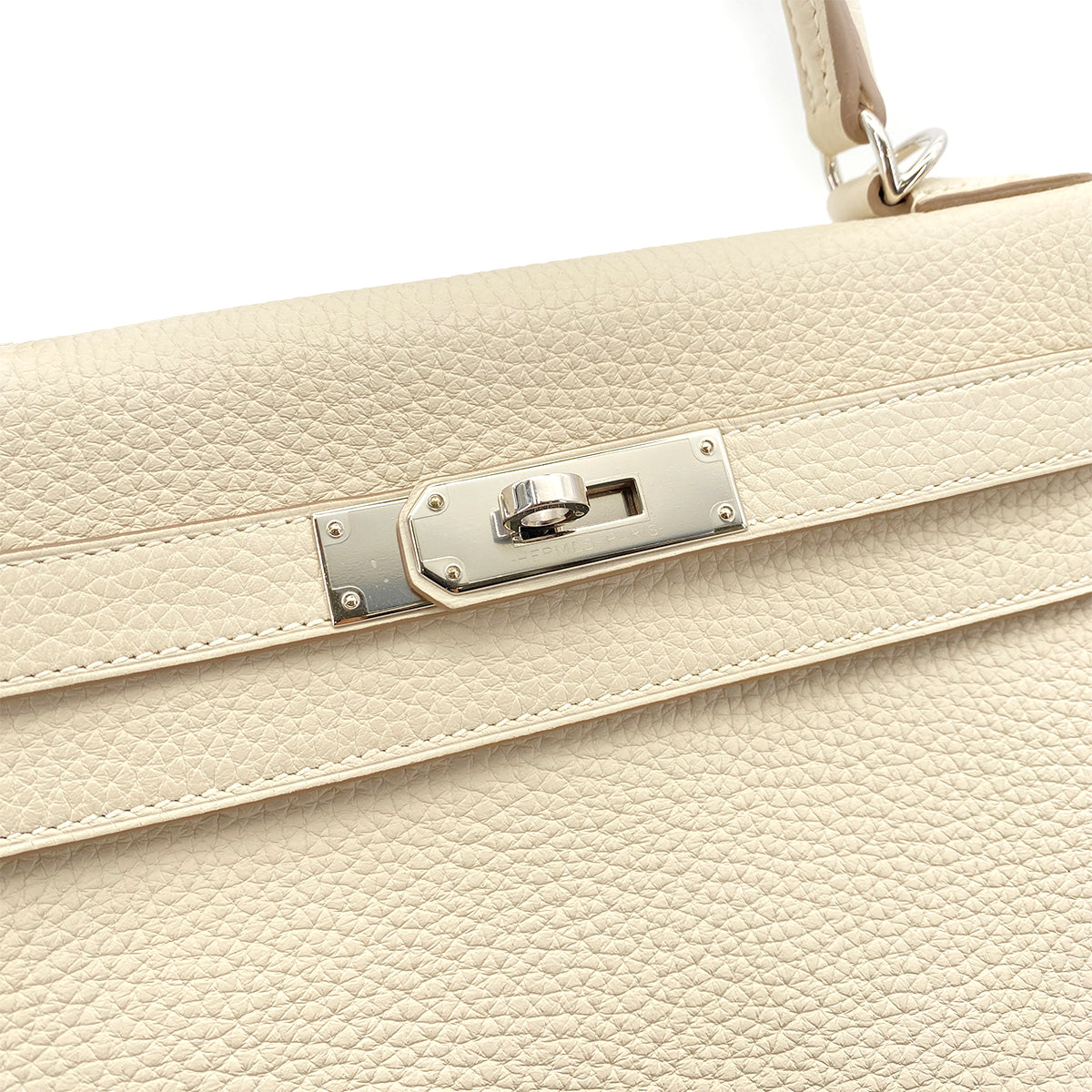 HERMES KELLY 28 RETOURNE CRAIE TOGO HAND SHOULDER BAG A SHW 90261189