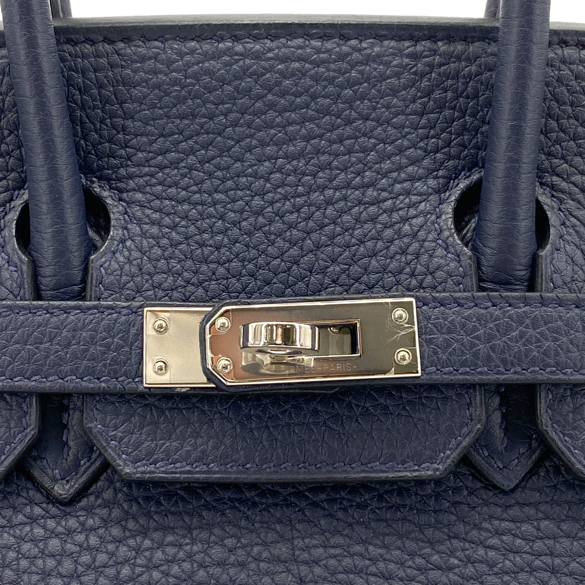 HERMES BIRKIN 25 NUIT TOGO HAND BAG D SHW 90261199