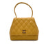 CHANEL VINTAGE MATELASSE HAND BAG BEIGE CAVIAR SKIN 90261206 - PURPOSE
