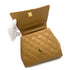 CHANEL VINTAGE MATELASSE HAND BAG BEIGE CAVIAR SKIN 90261206 - PURPOSE