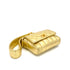CHANEL VINTAGE MINI MATELASSE CHAIN SHOULDER BAG METALLIC GOLD LAMB SKIN 90261220 - PURPOSE