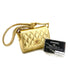 CHANEL VINTAGE MINI MATELASSE CHAIN SHOULDER BAG METALLIC GOLD LAMB SKIN 90261220 - PURPOSE