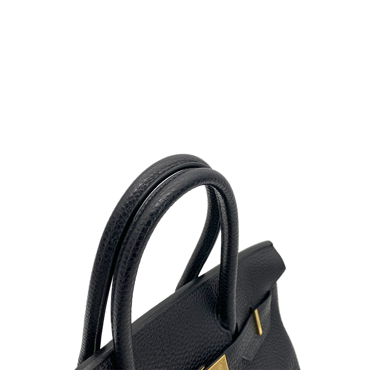 HERMES BIRKIN 30 BLACK TOGO HAND BAG □J GHW 90261226