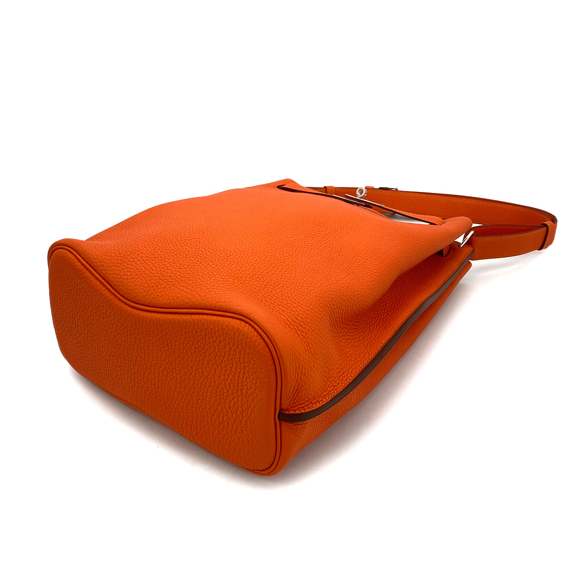 HERMES SO KELLY 26 ORANGE TAURILLON CLEMENCE SHOULDER BAG B SHW 90261229