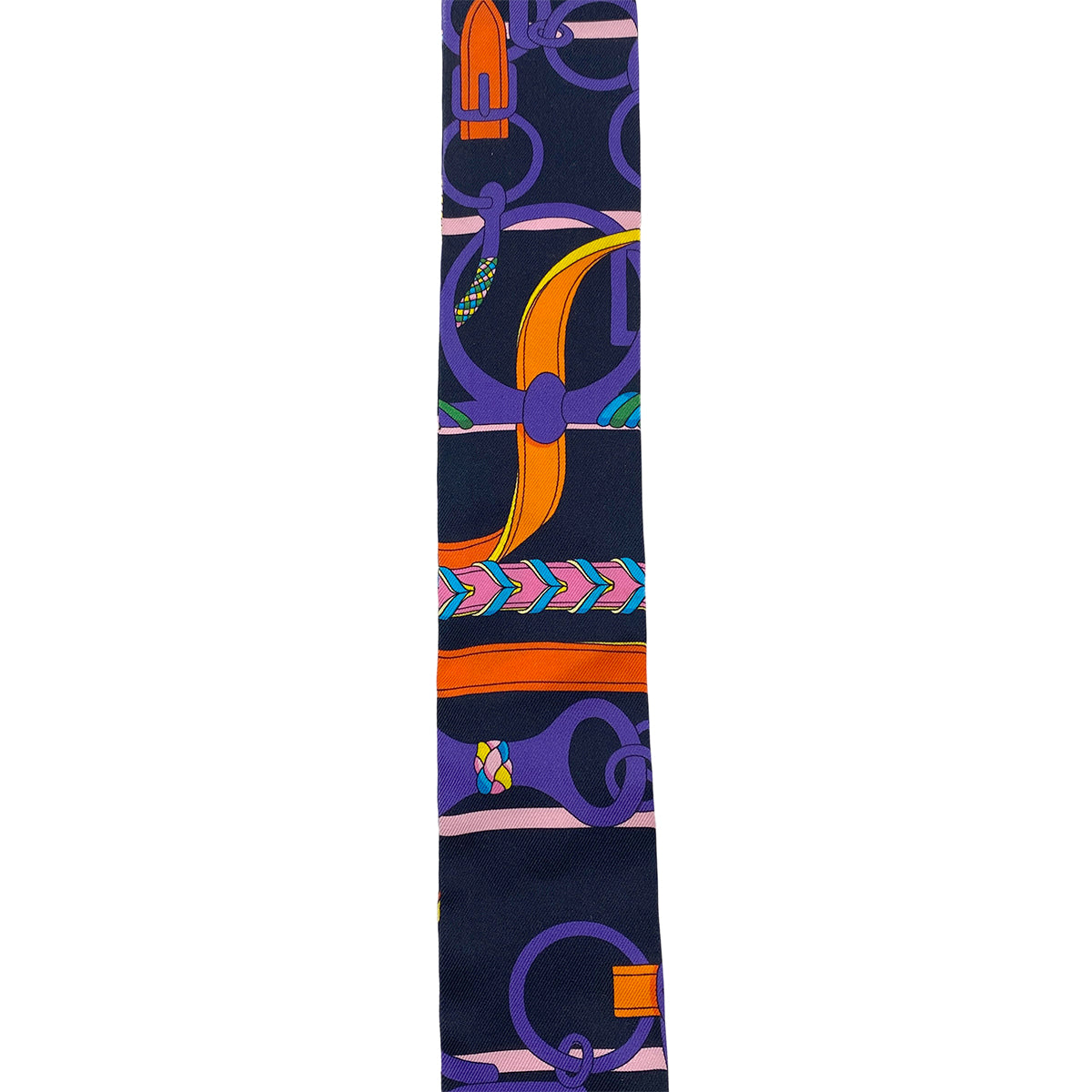 HERMES TWILLY PANOPLIE EQUISTRE GR CABAN VIO SCARF MULTICOLOR 90261254