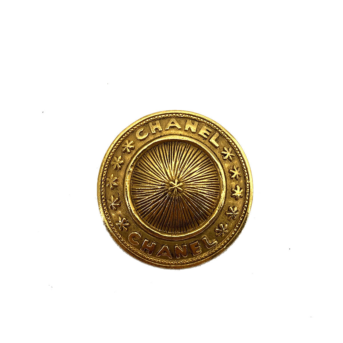 CHANEL VINTAGE BROACH ROUND COCOMARK ACCESSORY 90261263