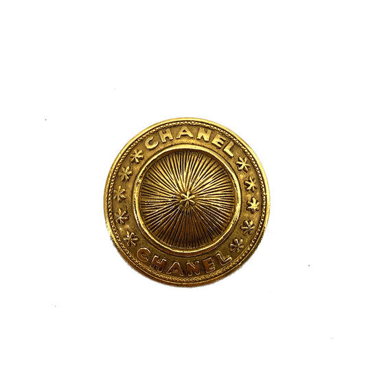 CHANEL VINTAGE BROACH ROUND COCOMARK ACCESSORY 90261263