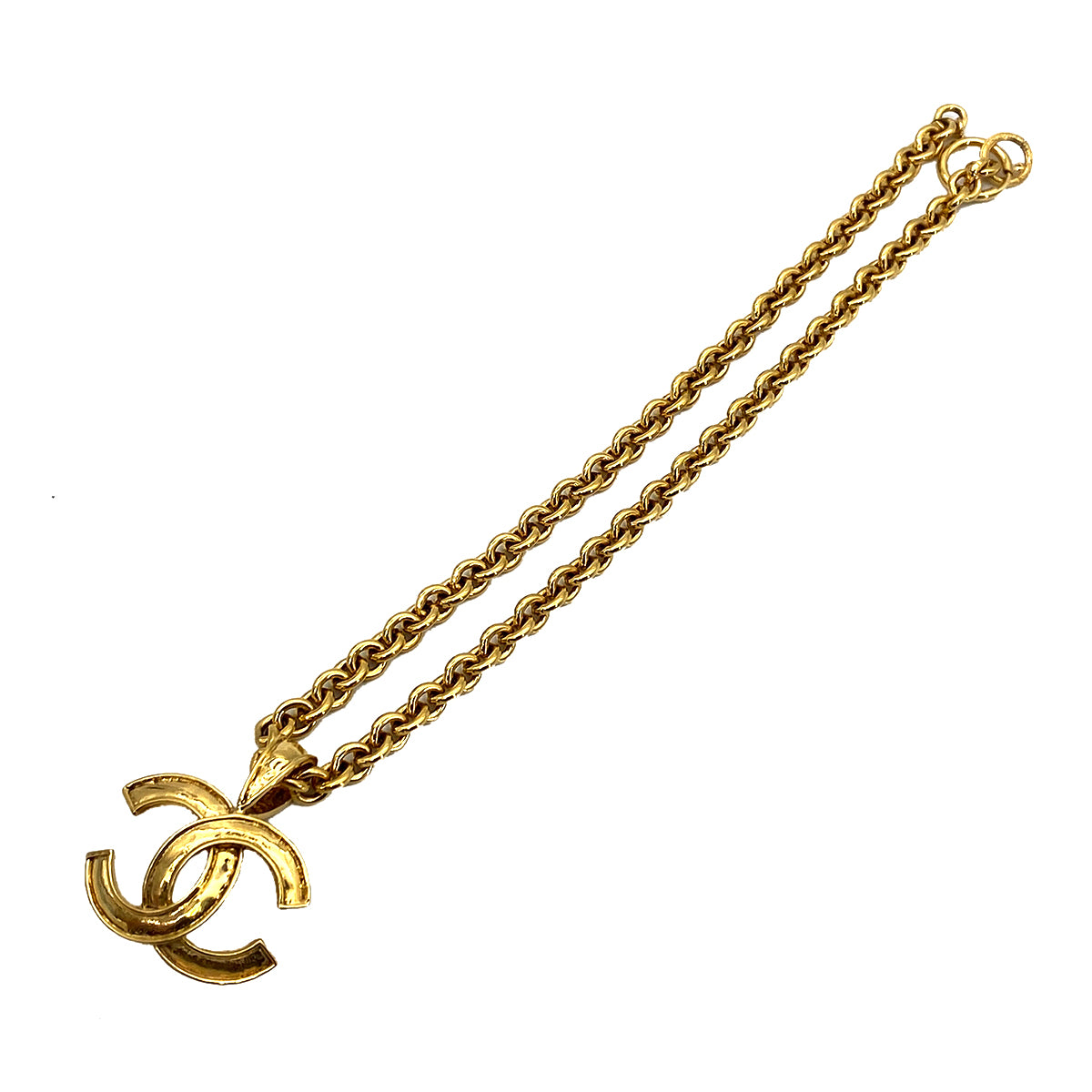 CHANEL VINTAGE NECKLACE COCOMARK ACCESSORY 94P 90261274