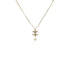 CHANEL NECKLACE COCOMARK TWISTED RHINESTONE PEARL GOLD ACCESSORY B14V 90261276 - PURPOSE
