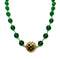 CHANEL VINTAGE NECKLACE GRIPOIX GREEN ACCESSORY 90261281 - PURPOSE