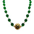 CHANEL VINTAGE NECKLACE GRIPOIX GREEN ACCESSORY 90261281 - PURPOSE