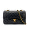 CHANEL VINTAGE CLASSIC FLAP SMALL CHAIN SHOULDER BAG BLACK LAMB SKIN 90261295 - PURPOSE