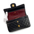 CHANEL VINTAGE CLASSIC FLAP SMALL CHAIN SHOULDER BAG BLACK LAMB SKIN 90261295 - PURPOSE