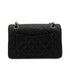 CHANEL VINTAGE CLASSIC FLAP MEDIUM CHAIN SHOULDER BAG BLACK CAVIAR SKIN 90261318 - PURPOSE