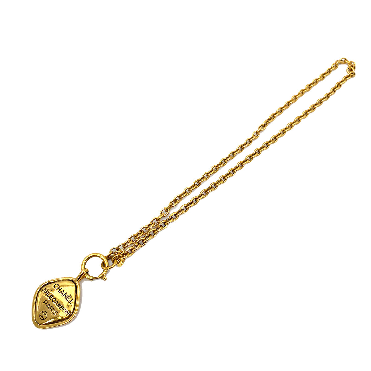 CHANEL VINTAGE NECKLACE 31RUE CAMBON PLATE ACCESSORY 90261352