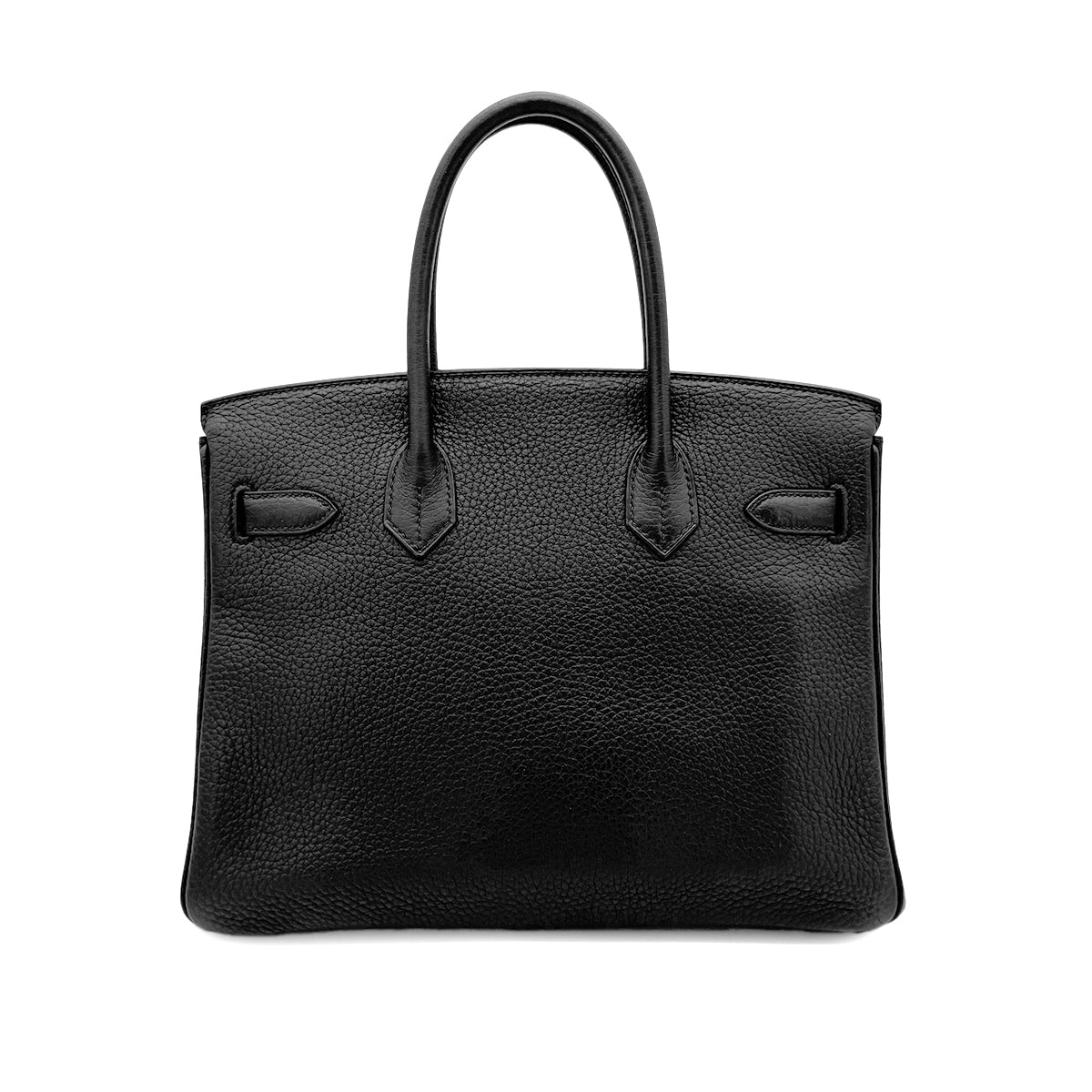 HERMES BIRKIN 30 BLACK TOGO HAND BAG  □O GHW 90261525