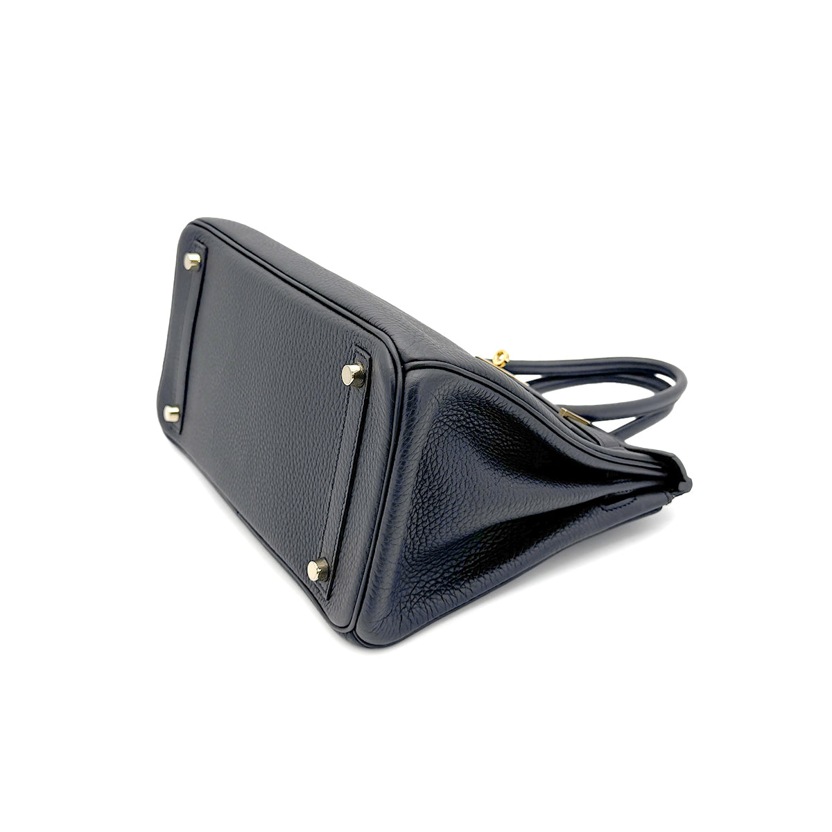 HERMES BIRKIN 30 BLACK TOGO HAND BAG  □O GHW 90261525