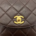 CHANEL VINTAGE DUMA CHAIN BACKPACK DARK BROWN LAMB SKIN 90261541 - PURPOSE