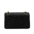 CHANEL VINTAGE CLASSIC FLAP SMALL CHAIN SHOULDER BAG BLACK CAVIAR SKIN GHW 90261547 - PURPOSE