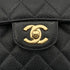 CHANEL VINTAGE CLASSIC FLAP SMALL CHAIN SHOULDER BAG BLACK CAVIAR SKIN GHW 90261547 - PURPOSE