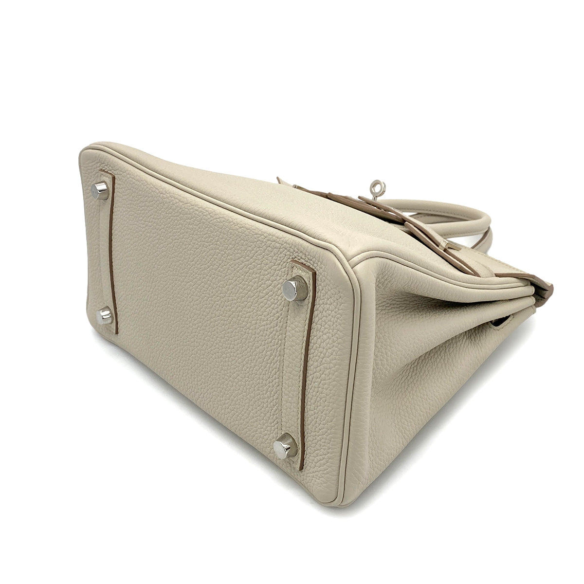 HERMES BIRKIN 25 BETON TOGO HAND BAG C SHW 90261556