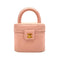 CHANEL VINTAGE VANITY HAND BAG PINK LAMB SKIN 90261563