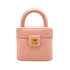 CHANEL VINTAGE VANITY HAND BAG PINK LAMB SKIN 90261563