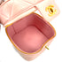 CHANEL VINTAGE VANITY HAND BAG PINK LAMB SKIN 90261563