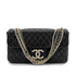 CHANEL WESTMINSTER CHAIN SHOULDER BAG FAUX PEARL BLACK LAMB SKIN 90261575 - PURPOSE