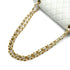 CHANEL VINTAGE CLASSIC FLAP MEDIUM CHAIN SHOULDER BAG LIGHT BLUE CAVIAR SKIN 90261587 - PURPOSE