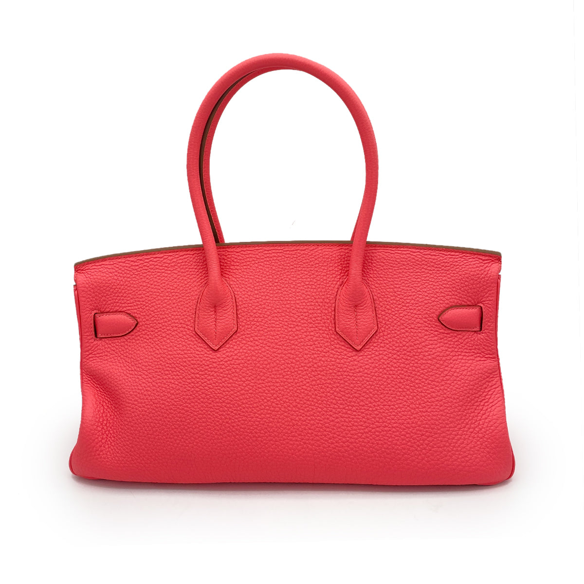 HERMES SHOULDER BIRKIN 42 ROSE LIPSTICK TAURILLON CLEMENCE HAND BAG □Q 90261611