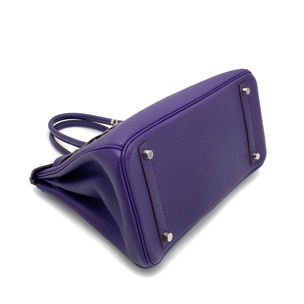 HERMES BIRKIN 30 IRIS TOGO HAND BAG □N SHW 90261638