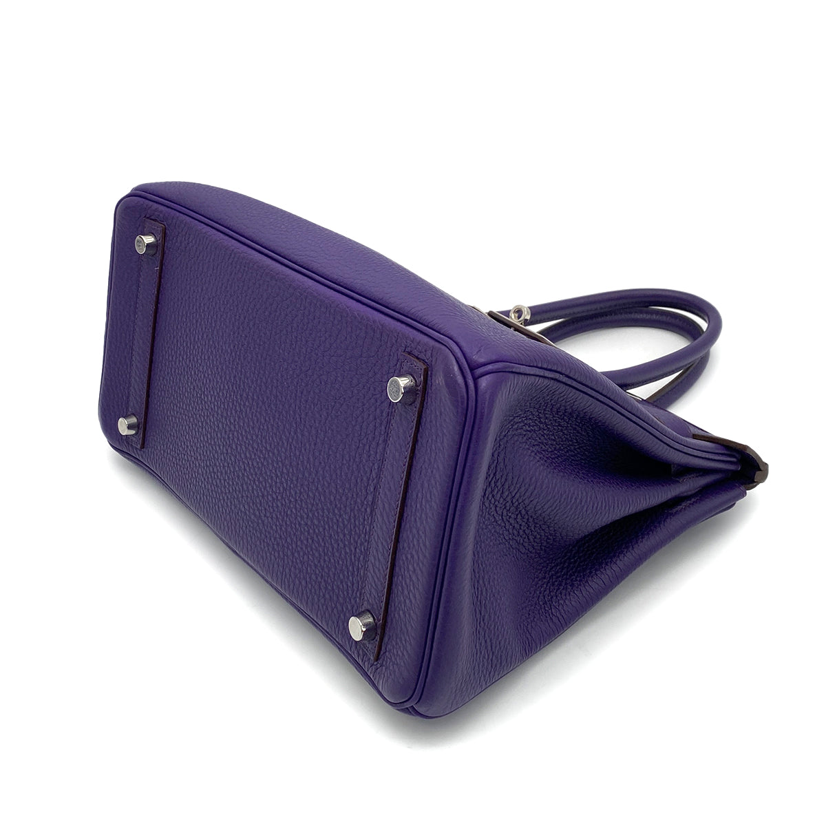 HERMES BIRKIN 30 IRIS TOGO HAND BAG □N SHW 90261638