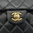 CHANEL VINTAGE MINI SQUARE 17 CHAIN SHOULDER BAG BLACK LAMB SKIN 90261808 - PURPOSE