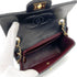 CHANEL VINTAGE MINI SQUARE 17 CHAIN SHOULDER BAG BLACK LAMB SKIN 90261808 - PURPOSE
