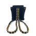 CHANEL VINTAGE DUMA CHAIN BACKPACK BLACK VELOR 90261813 - PURPOSE