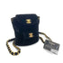 CHANEL VINTAGE DUMA CHAIN BACKPACK BLACK VELOR 90261813 - PURPOSE