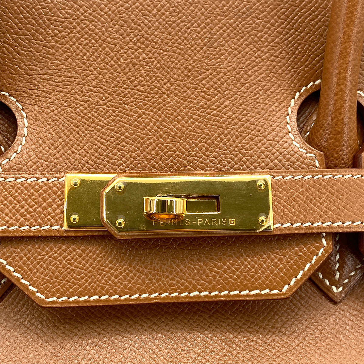 HERMES BIRKIN 35 GOLD COURCHEVEL HAND BAG □D GHW 90262041