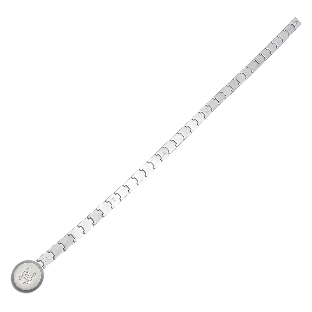 CHANEL BELT COCOMARK SLVER ACCESSORY 99P 90262299