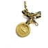 CHANEL VINTAGE CHAIN NECKLACE LEATHER RIBBON RHINESTONE ACCESSORY 95P 90262306 - PURPOSE