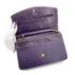 CHANEL VINTAGE CHAIN SHOULDER WALLET PURPLE CAVIAR SKIN 90262373 - PURPOSE