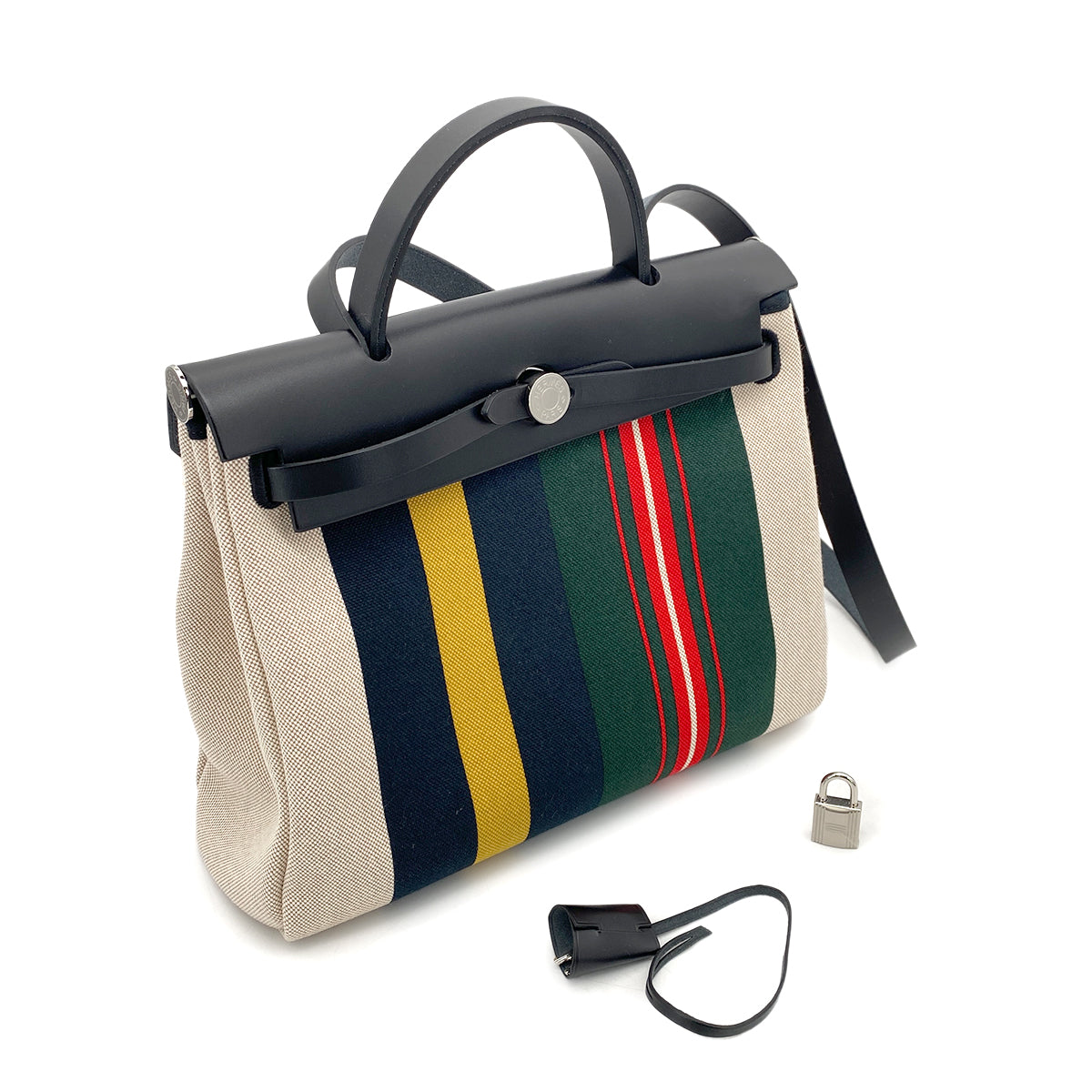 HERMES HER BAG ZIP 31  TOILE H VACHE HUNTER TOTE SHOULDER D 90262380