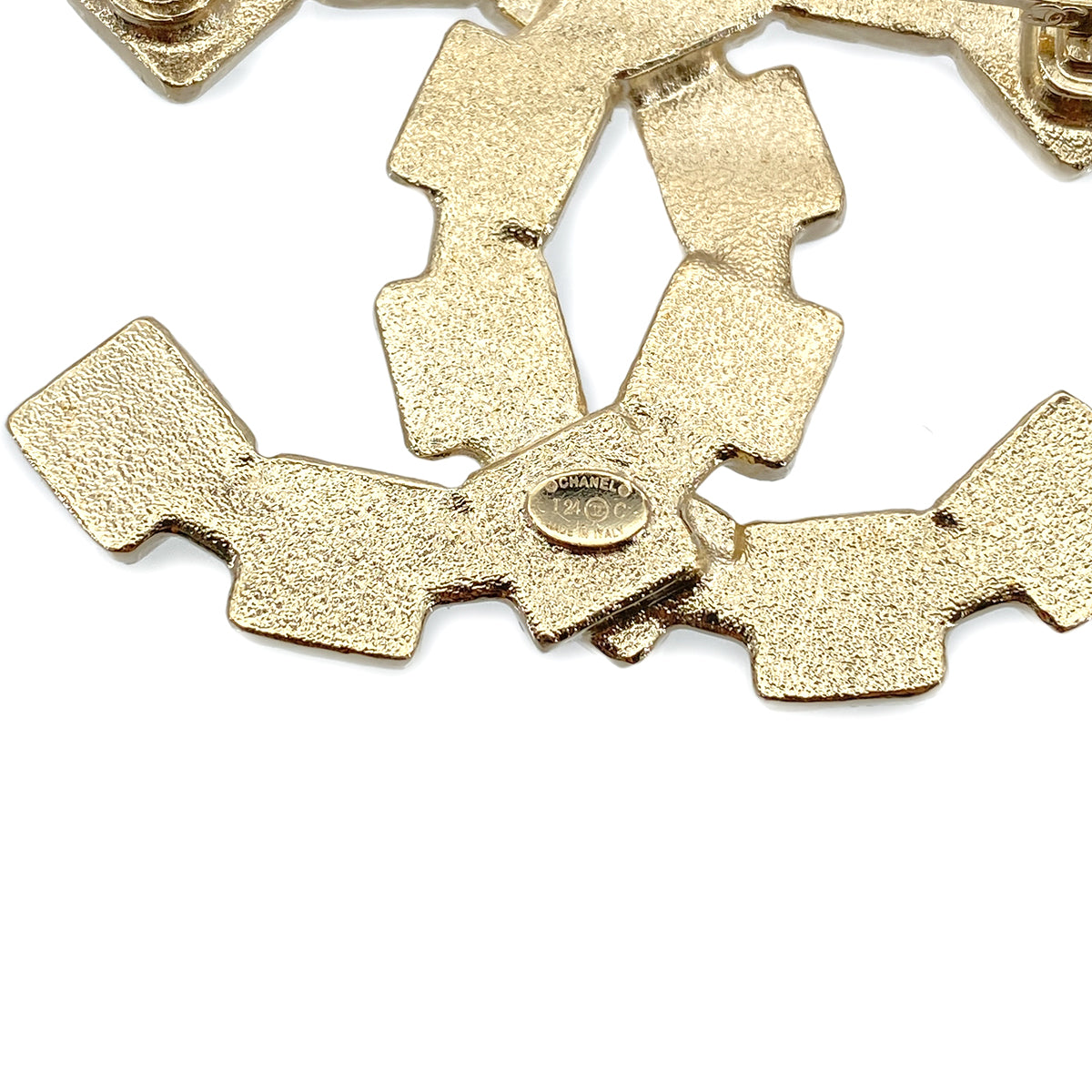 CHANEL COCOMARK BROOCH RHINESTONE ACCESSORY I24C 90262393