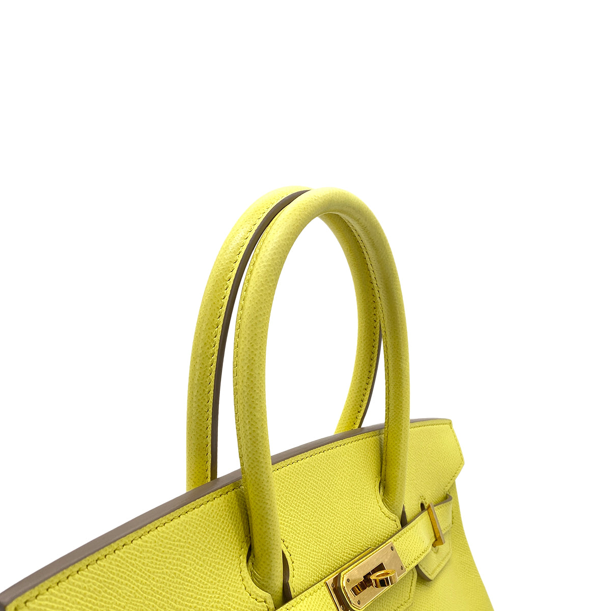 HERMES BIRKIN 30 SOUFRE EPSOM HAND BAG □Q GHW 90262533