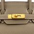 HERMES BIRKIN 30 ETOUPE TOGO HAND BAG D GOLD HARDWARE 90262534 - PURPOSE