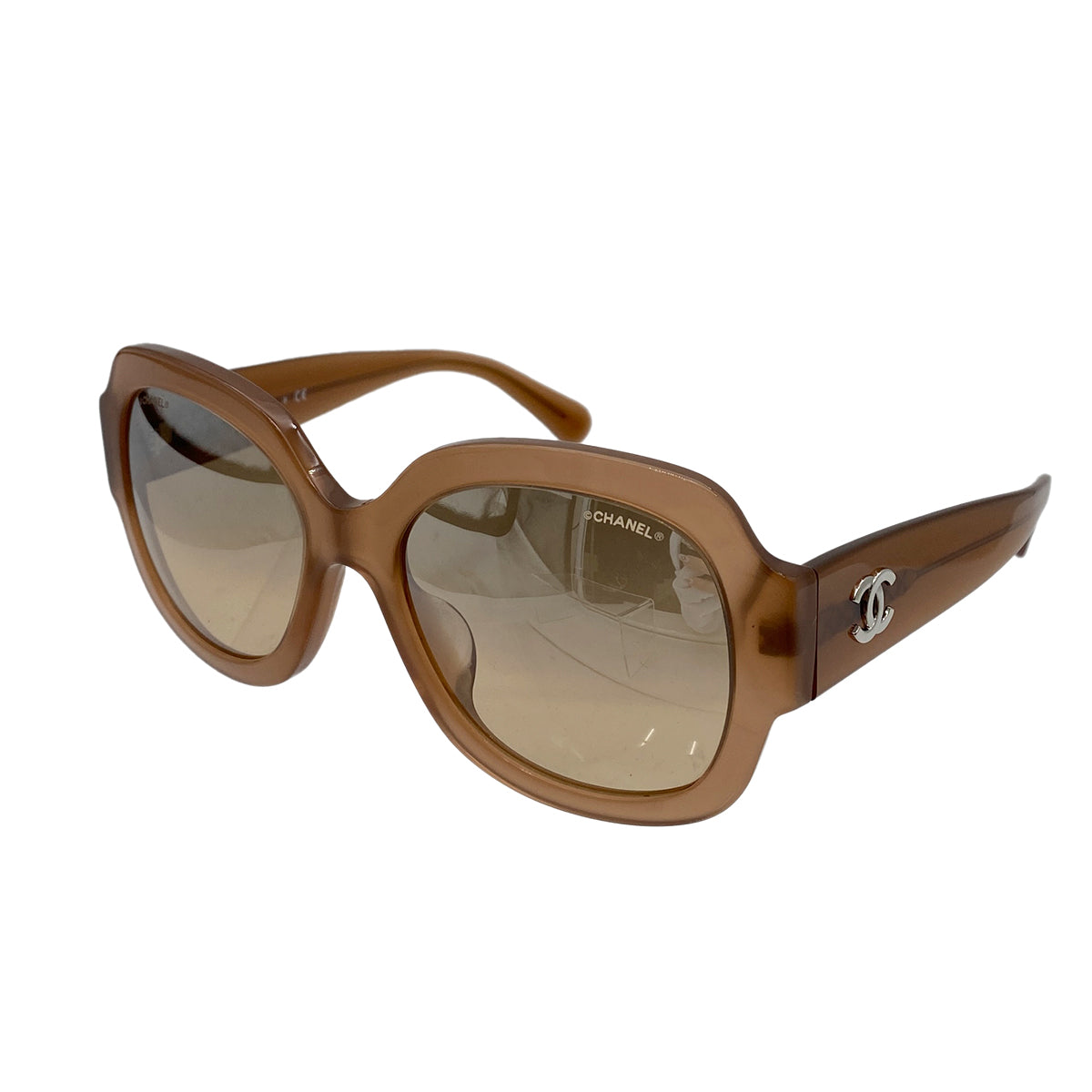 CHANEL VINTAGE SUNGLASSES COCOMARK BROWN EYEWEAR 90262853