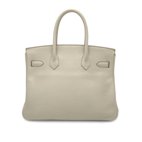 HERMES BIRKIN 30 BETON TAURILLON CLEMENCE HAND BAG A SHW 90263097 - PURPOSE