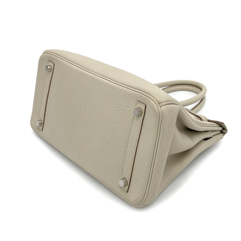 HERMES BIRKIN 30 BETON TAURILLON CLEMENCE HAND BAG A SHW 90263097 - PURPOSE